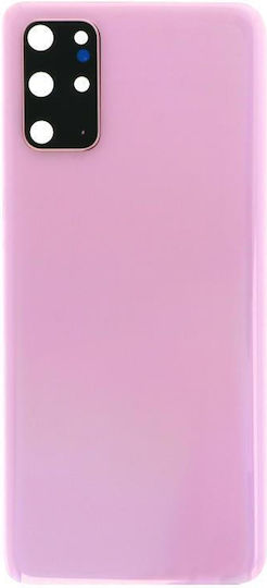 Samsung Galaxy S20 Plus S20 Plus 5G Handy Ersatzabdeckung + Kleber + Kameraobjektiv Rosa Original