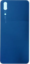 Huawei P20 Akkuabdeckung + Klebstoff Blau Hochwertiges OEM Huawei P20 Akkuabdeckung + Klebstoff Blau Hochwertiges OEM