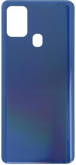 Samsung A217f Galaxy A21s Battery Cover + Adhesive Blue Original