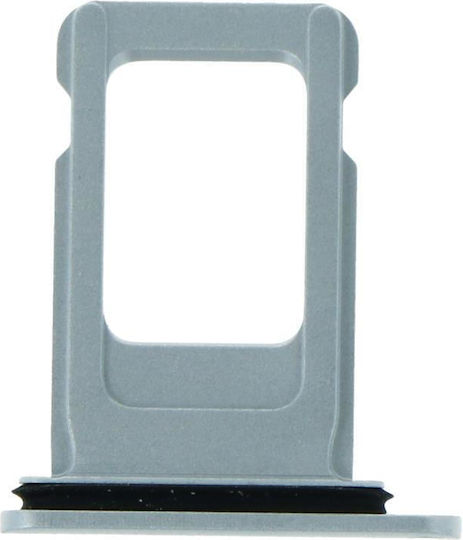 Apple Iphone Xr Sim Card Tray Waterproof Ring Rubber White Original