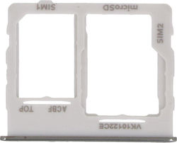 Samsung A326f Galaxy A32 5g Sim Card Tray Dual Card White Original Samsung A326f Galaxy A32 5g Sim Card Tray Dual Card White Original