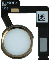 Apple Ipad Pro 12.9 2017 Home Button Flex Complete + Fingerprint Sensor Gold Original Apple Ipad Pro 12.9 2017 Home Button Flex Complete + Fingerprint Sensor Gold Original