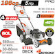 Nakayama Pro PM5560 Selbstfahrender Rasenmäher Benzin 6.5hp/196cc