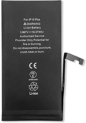 Diagnosable Συμβατή Μπαταρία Αντικατάστασης για Apple Iphone 15 Plus