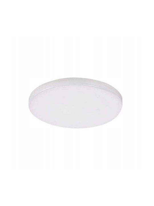 Kanlux Lumină De Tavan Montată Pentru Baie Albă Cu LED Integrat