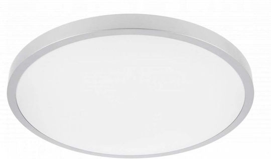 Gtv Deckenleuchte für Badezimmer 40 cm Silber mit Integrierter LED