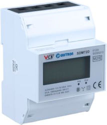 3f 10 100 A Digital Rail Electricity Meter Sdm72d Mid