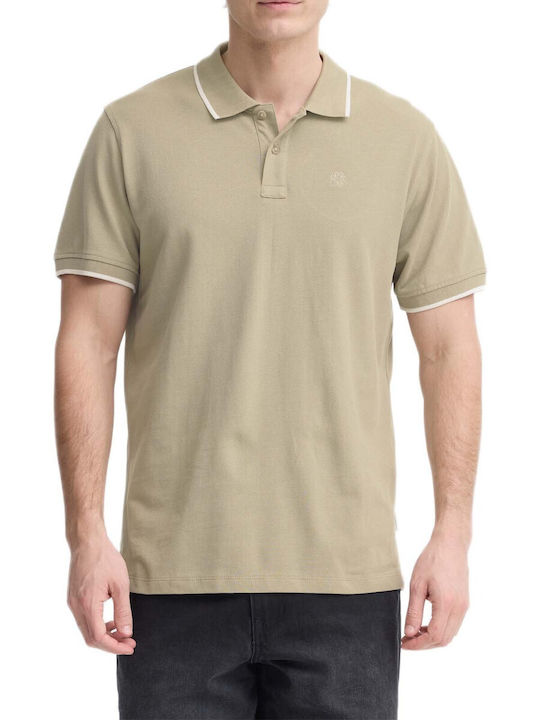 Blend Polo Short Sleeve Beige Men s Blouse 2072...
