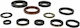 Moose Racing Motorrad-Getriebewellendichtungssätze 822202mse 1τεμ