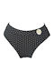 Baumwoll Damen-String Schwarz 1628-Schwarz-M