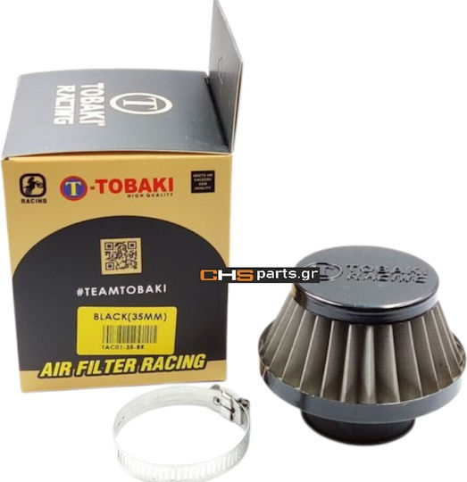 Филтрохолна 35мм Къса Черна Tobaki 509-tac01-38-bk