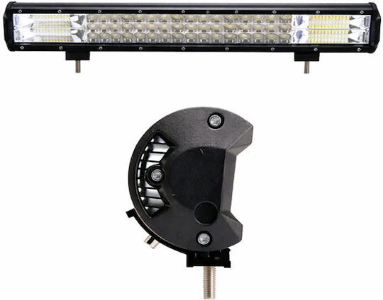 Bară de Semnalizare Auto LED 12 / 24V Impermeabilă cu Iluminare Albă