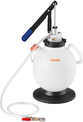 Αντλία Μετάδοσης Υγρού Vevor Χωρητικότητα 7,5 L Χειροκίνητο Κιτ Αναπλήρωσης Atf Αντλία Μεταφοράς Υγρού 8 Προσαρμογείς Atf & 120 Cm Έξοδος Άλογο Διανομέας Εξαγωγής Λαδιού Δεξαμενή Hdpe Αυτοκίνητα Χλοοκοπτικά