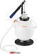 Vevor Fluid Transfer Pump Capacity 7.5 L Manual Atf Refill Kit Fluid Transfer Pump 8 Atf Adapters & 120 Cm Outlet Hose Oil Extractor Dispenser Hdpe Tank Cars Lawn Mowers