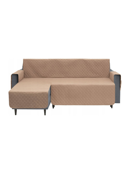 Doggy Dolly Elastic Cover for Corner Sofa Beige