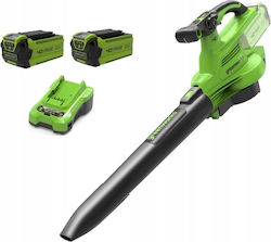 Greenworks GR2406907UC Laubbläser / Saugleistung Batteriebetrieb 40V Solo Greenworks GR2406907UC Laubbläser / Saugleistung Batteriebetrieb 40V Solo