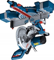 Bosch Gcm Fierăstrău cu tăietor de unghi la rețea cu Putere 1800W și Disc de tăiere Diametru 254mm