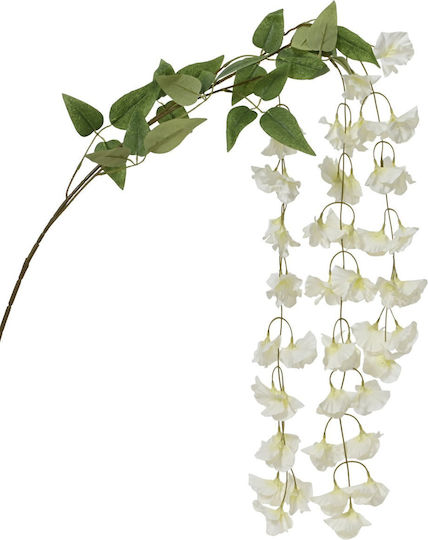 Zweigstelle Ipomea Weiße Grüne 85x28x3 cm