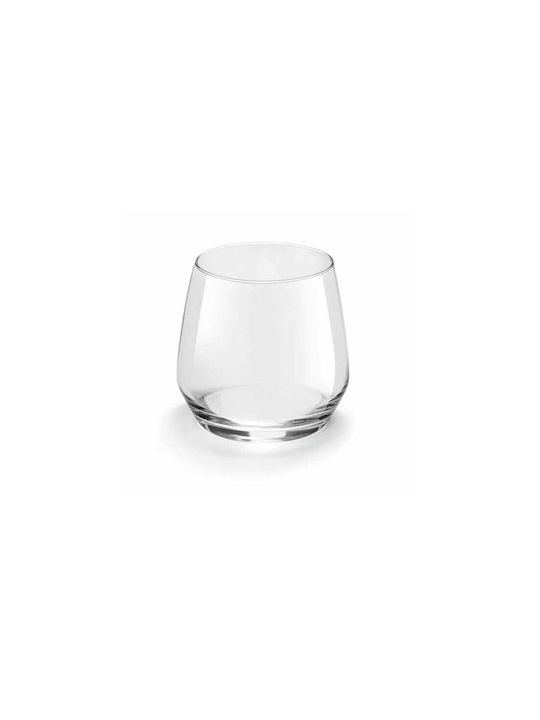 Homestyle Set of Whiskey Water Cocktail Drinking Glasses Glass 385ml 6 Pieces