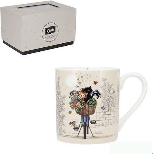 Kiub Chat Velo Tasse Keramik 280ml
