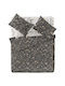 Saint Clair Set Duvet Cover 225x245cm Super King with 2 Pillowcases Multicolour