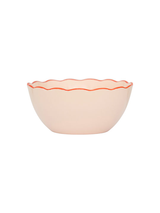 Urban Nature Culture Amsterdam Servierschale Eiscreme Rund Keramik Rosa Mit Durchmesser 14cm