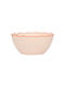Urban Nature Culture Amsterdam Servierschale Eiscreme Rund Keramik Rosa Mit Durchmesser 14cm