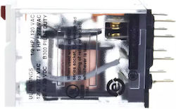 Relpol Miniature Relay 2p 12a 230v Ac Rxm2ab2p7