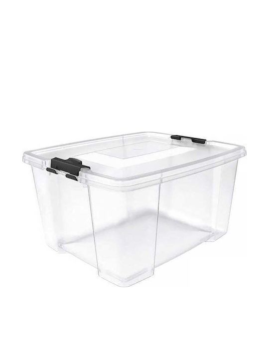 TnS Plastik Aufbewahrungsboxen mit Deckel 30lt