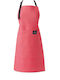 Flamingo Kitchen Apron Red 84x60cm PKM-5011-Kokkini