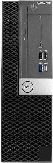 Dell Optiplex 7060 Sff Refurbished Core I5-8500 3.00ghz 8gb Ddr4 256gb Nvme Ssd Intel Uhd 630 Dvd-rw Grade A Desktop Computer