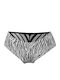 Damen-Slips Mehrfarbig Zebra 8278-Zebra-L