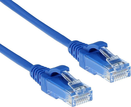 Act U/UTP Cat.6 (Gigabit) Καλώδιο Δικτύου Ethernet 2m Μπλε