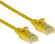 Act U/UTP Cat.6 (Gigabit) Καλώδιο Δικτύου Ethernet 5m Κίτρινο