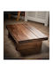 Solid Wood Coffee Table Pine 75x100x45 Molfs