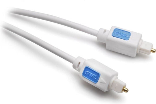 G&BL Optical Audio Cable TOS male - TOS male Μαύρο 0.1m (66291)