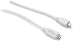 G&BL 66252 Reguläres USB 2.0 Micro-USB-Kabel 0,1m Weiß