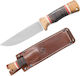 Condor Tool & Knives Country Backroads Μαχαίρι Καφέ σε Δερμάτινη Θήκη