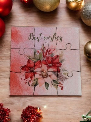 Christmas Wooden Puzzle Puzzle1515chr202517a Unique Gift Wish Charm