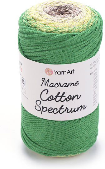 Yarn Art Knitting Yarn Cotton Macrame Spectrum Code 1322 225m 250 Gr