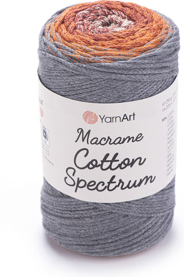 Yarn Art Fir De Tricotat Bumbac Macrame Spectrum Cod 1320 225m 250 Gr