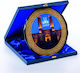 Crystal Round Award Design & Box 25x25cm Code Pb-1608