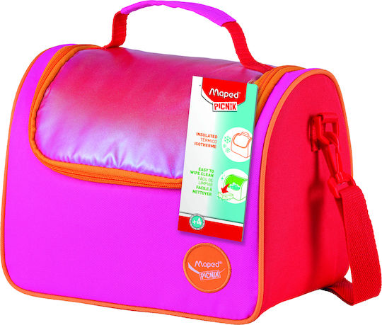 Maped School Insulated Lunch Bag 6.3l Pink