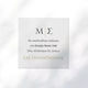 Quadratische Einladungskarten Für Hochzeit Taufe 100 Stück 100 Stück Kar-m-01