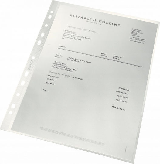 Leitz Buzunare Pentru Dosare Din Plastic Pentru Documente A4 100 Bucăți