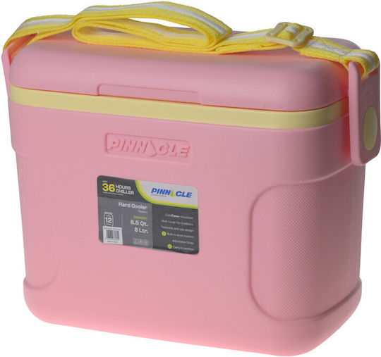 Pinnacle Pinnacle Tragbares Kühlschrank 8lt Rosa