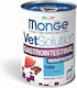 Monge Wet Dog Food in Can with Tuna Fish Potatoes and Salmon 400gr