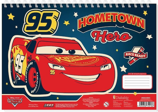 Drawing Pads Cars A4 30 Sheets 000565003