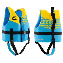 Kids' Life Jacket Cressi Froggy Swim Vest Azure Yellow