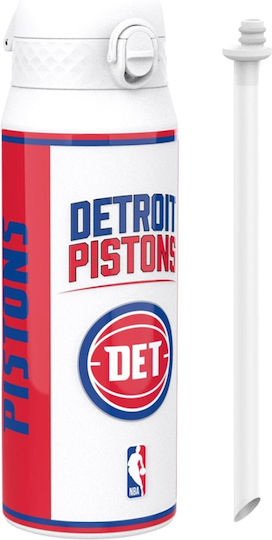 Ion8 Stainless Steel Thermos Bottle 750ml NBA Detroit Pistons
